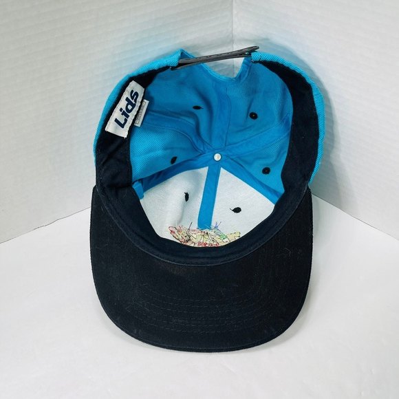 Lids Wake Board SnapBack Flat Wide Brim Hat Surfer Streetwear Wool Blend OSFA - Picture 7 of 11